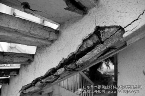 氯離子導致混凝土脫離 氯離子導致混凝土脫離